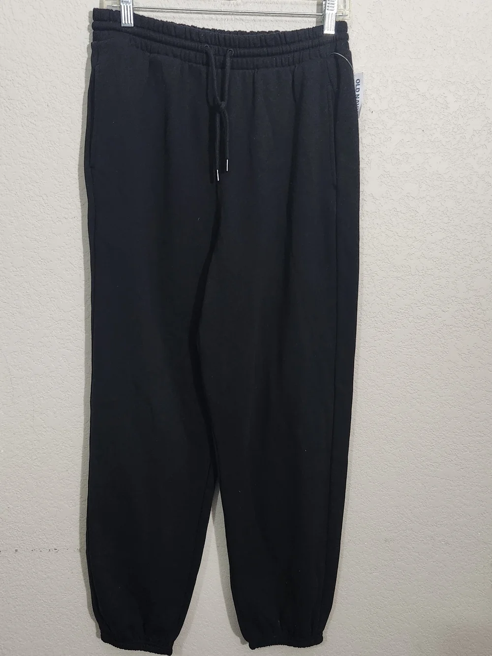 Old Navy Men's Black Drawstring Jogger Sweatpants